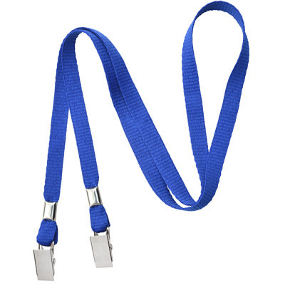 lanyard with a clip at each end